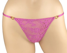 VICTORIA'S SECRET DREAM ANGELS LACE RHINESTONE HEART THONG PANTY XS S M L XL XXL