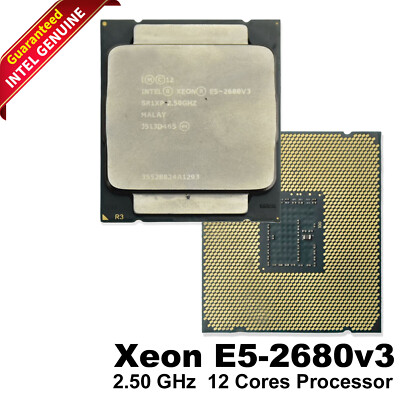 Intel Xeon E5-2680 V3 CPU Processor 12 Core 2.50GHz 30MB L3 Cache 120W SR1XP
