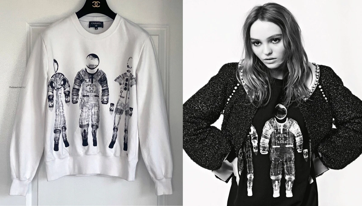 Chanel AW 2001 Mademoiselle N°5 Sweatshirt · INTO