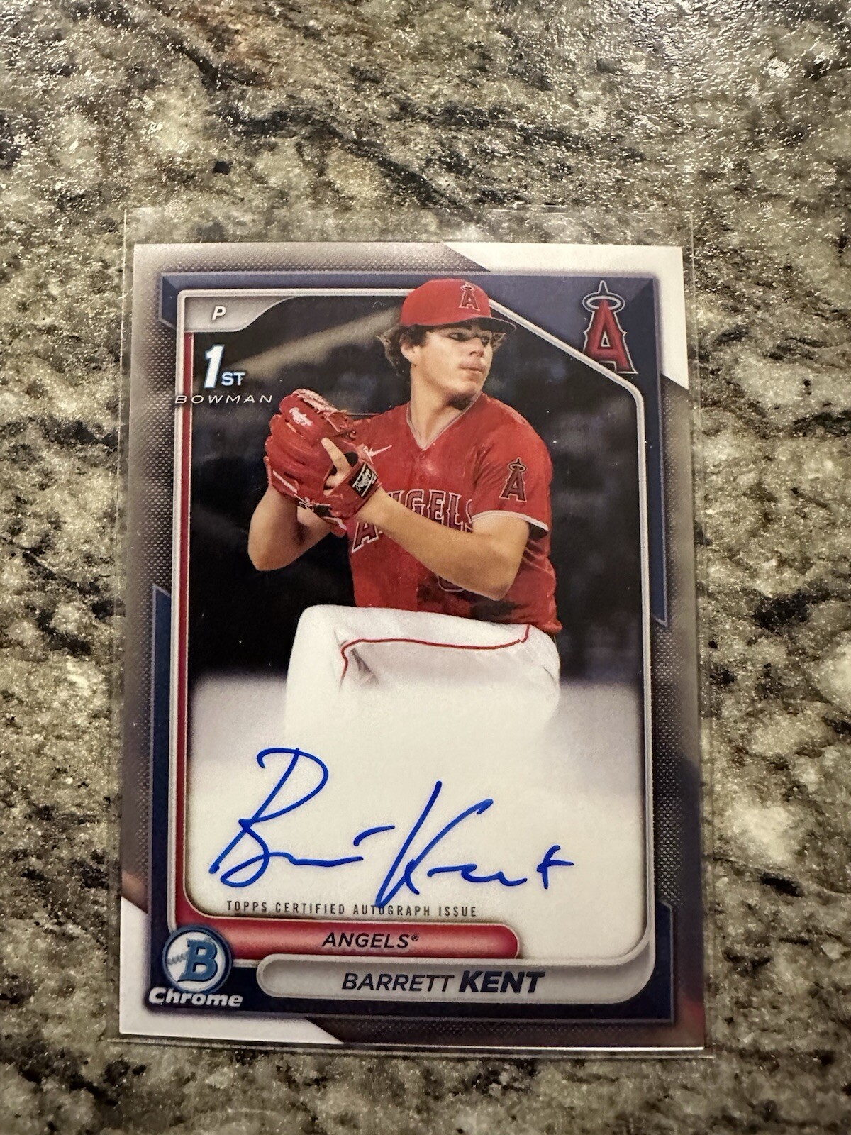 2024 Bowman - Chrome Prospect Autographs #CPA-BK Barrett Kent (AU, RC)