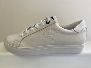 paul and shark white trainers