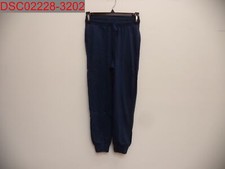 H M Kids Black /Navy Blue/Lt Grey Melange 3Pk Cotton Joggers, 10 0738873019016