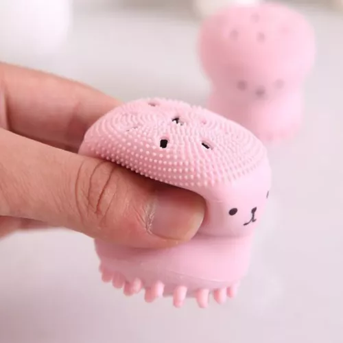 Facial Cleanser Exfoliator Pore Cleaner Face Cleansing Brush Octopus Silicone - Picture 9 of 11