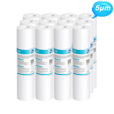 5 Micron 10''x2.5'' Melt-Blown Sediment Water Filter Whole House Filter Cartridges