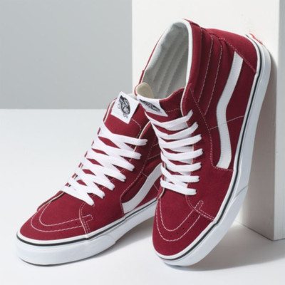 vans sk8 hi rumba red