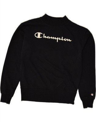 CHAMPION Jungen Grafik Sweatshirt Pullover 13-14 Jahre XL schwarz Baumwolle FR04