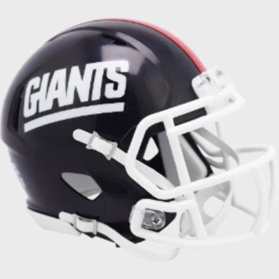 New York Giants 1981 to 1999 Riddell Mini Speed Throwback Helmet - NFL.