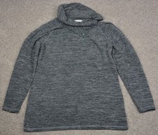 Christopher Banks Long Sleeve Sweater Women's XL Cowl Neck Gray