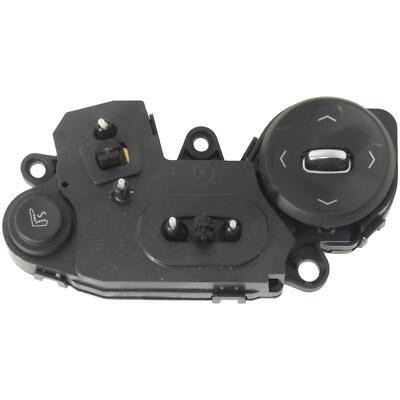 New OEM GM LH Front Seat Adjuster Switch Jet Black 2016-18 Cadillac CT6 ...
