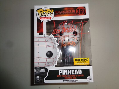 Doug Bradley SIGNED Hellraiser Pinhead Funko Pop Vinyl Figure With