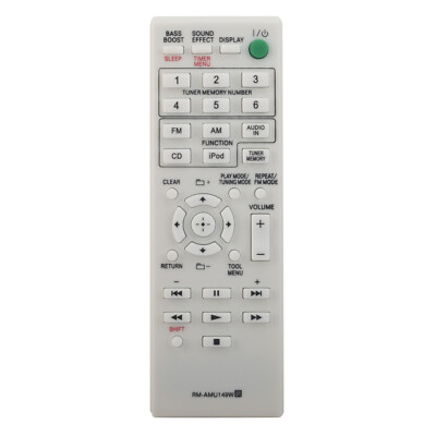 RM-AMU149W Ersatz Fernbedienung f??1r Sony Audio System CMT-V10IP/CA CMT-V10IP/Z
