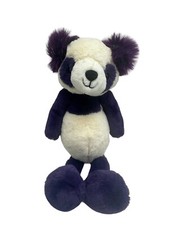 FAO Schwarz Dreamies Panda Bear 18" Ultra Stuffed Animal Toy Purple Cream 2021