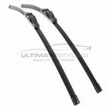 Front Windscreen Wiper Blades Set Porsche Cayenne 955 & 957 2003-2010 Exact Fit