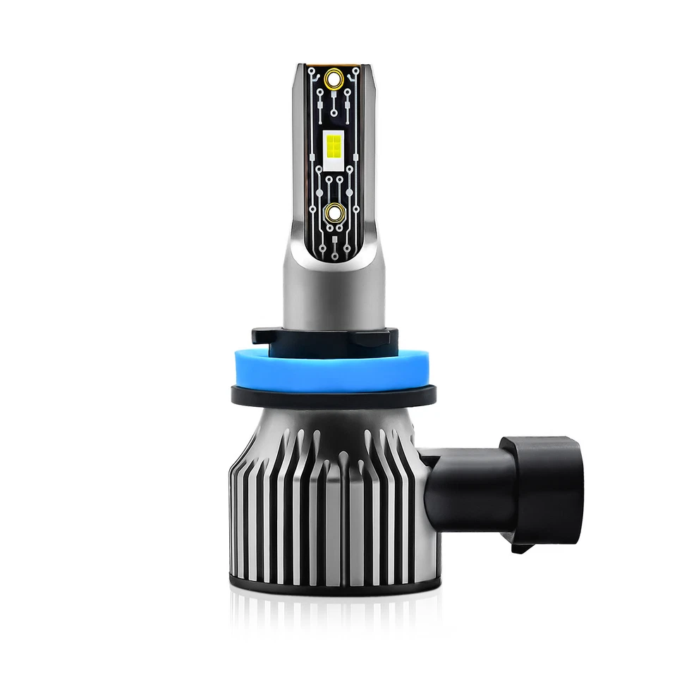 Juego de 2 faros delanteros impermeables para coche 120W 6500K foco de luz LED color Foto 2 de 4