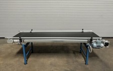 24" x 8' Long Stainless Case / Tray Product Bottling Conveyor, Conveying