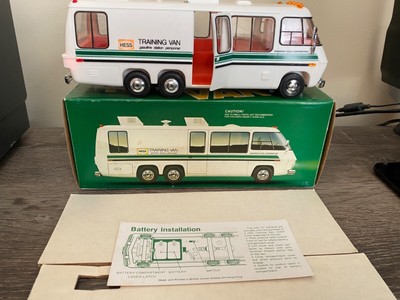 1978/1980 Hess Training Van  Original Box  Super nice  Lights Work  both inserts