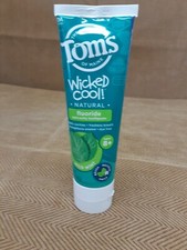 Tom s Wicked Cool , Natural Fluoride Anticavity Toothpaste, Ages 8 , Mild Mint