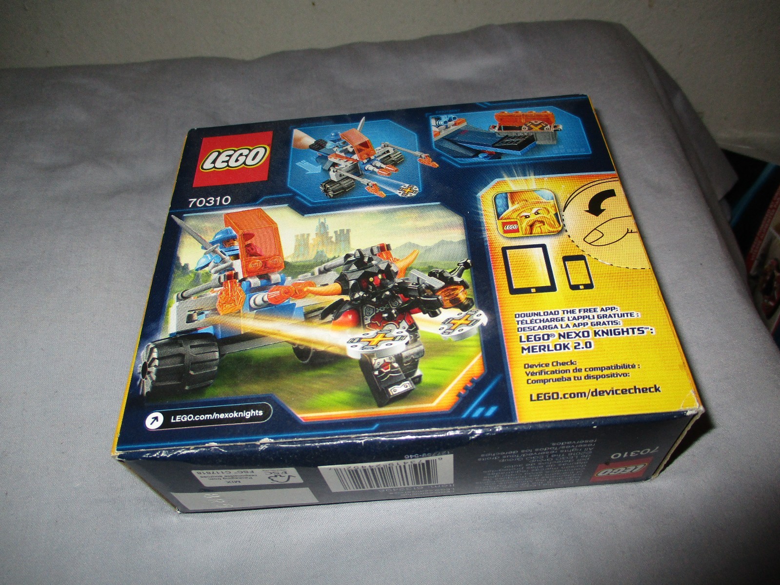 Lego Nexo Knights Knighton Battle 70310 Building Block Set