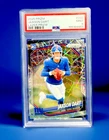 JAXSON DART - 2025 PANINI PRIZM #332 - LAZER PRIZM (RC) - N.Y. GIANTS - PSA 9!