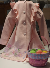 Embroidered floral Coat Blueberry Blvd 
