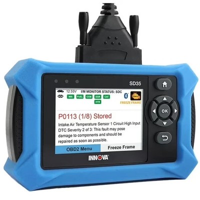 Innova SD35 OBD2 Scanner   ABS, SRS, TPMS & Check Engine Code Reader, Live