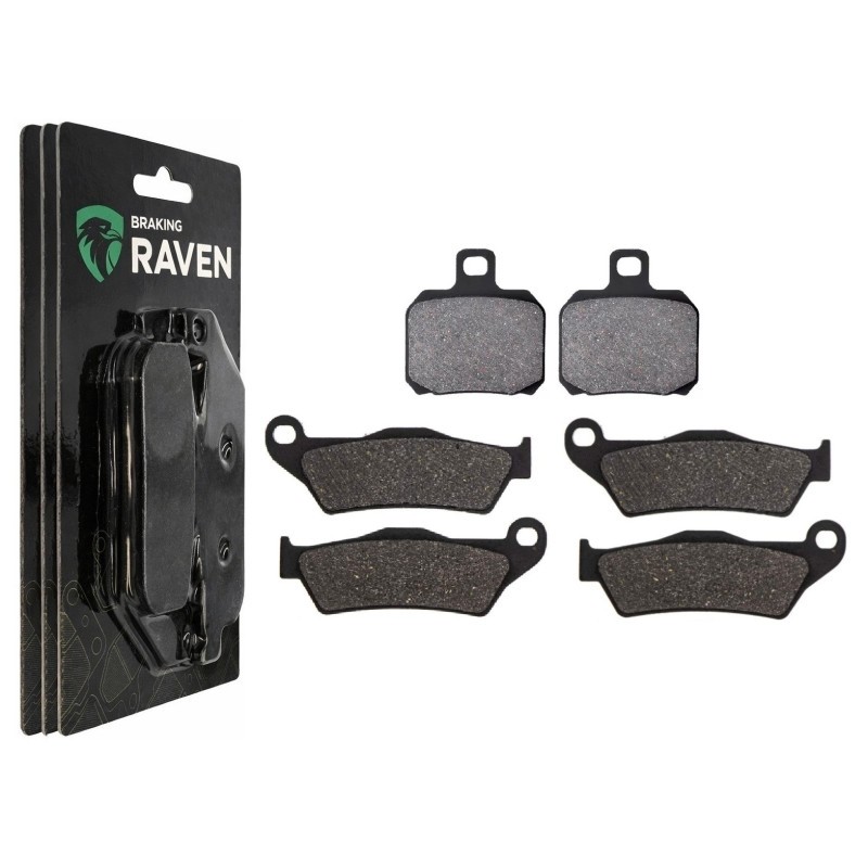 Kit plaquettes frein Ducati Multistrada 620 Dark 2006 avant arrière moto routière