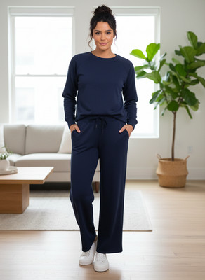 Spanx AirEssentials Wide Leg Pants Navy XS- Snags on leg