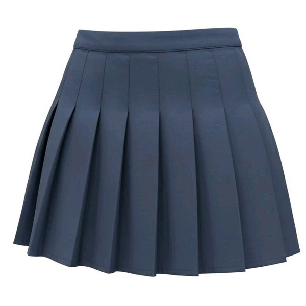 Factorie Skirt 12 Short Skater Navy Pleated Casual Party  