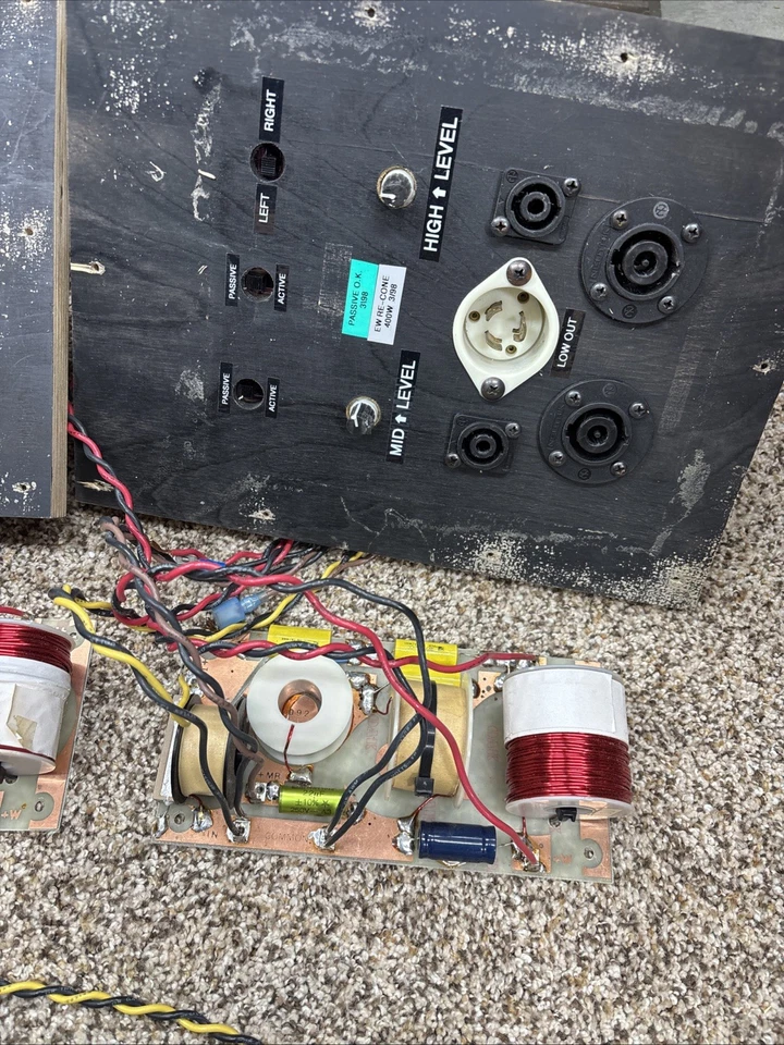 JBL 2445/2485 CUSTOM 3Way CROSSOVERS Horn Mid 15” Subwoofer -HiEnd Quality PAIR - Image 3 of 4