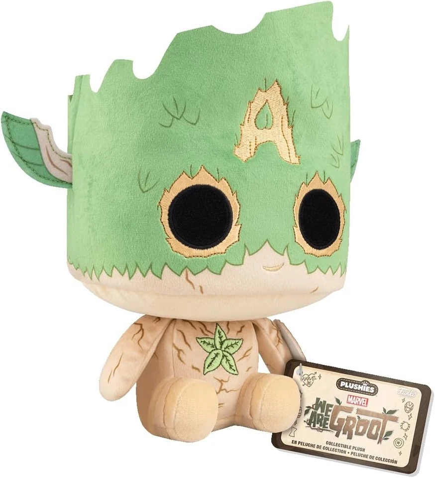 Funko Pop! Plush: Marvel 85th Anniversary - We are Groot, Captain America 7" - Image 2 of 2