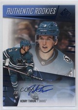2023-24 Upper Deck SP Game Used Authentic Rookies Henry Thrun #245 Auto 1p1a