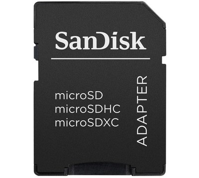 SanDisk microSD to SD memory card adapter
