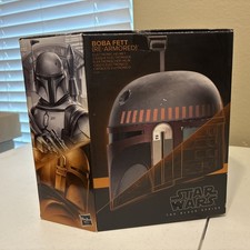 New  Star Wars The Black Series Boba Fett  Re-Armored  Electronic Helmet Hasbro