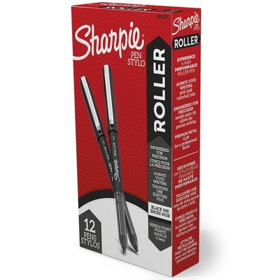Sharpie Rollerball Pens 12 Count 0.5mm Precision Writing with Bold Ink