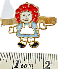 Vintage Raggedy Ann Hair Barrette Hair Clip Hairpin