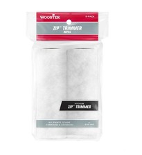 Wooster Brush R148-3 Zip Trim Roller Refill, 3-Inch Pack of 2 3 Inch, White