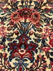 Hand-woven Ivory wool rug Floral Oriental wool carpet 9' 7.5" x 6' 8.5" — photo 3