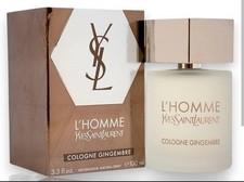Yves Saint Laurent L'Homme GINGEMBRE COLOGNE Spray 3.3oz NEW Authentic YSL