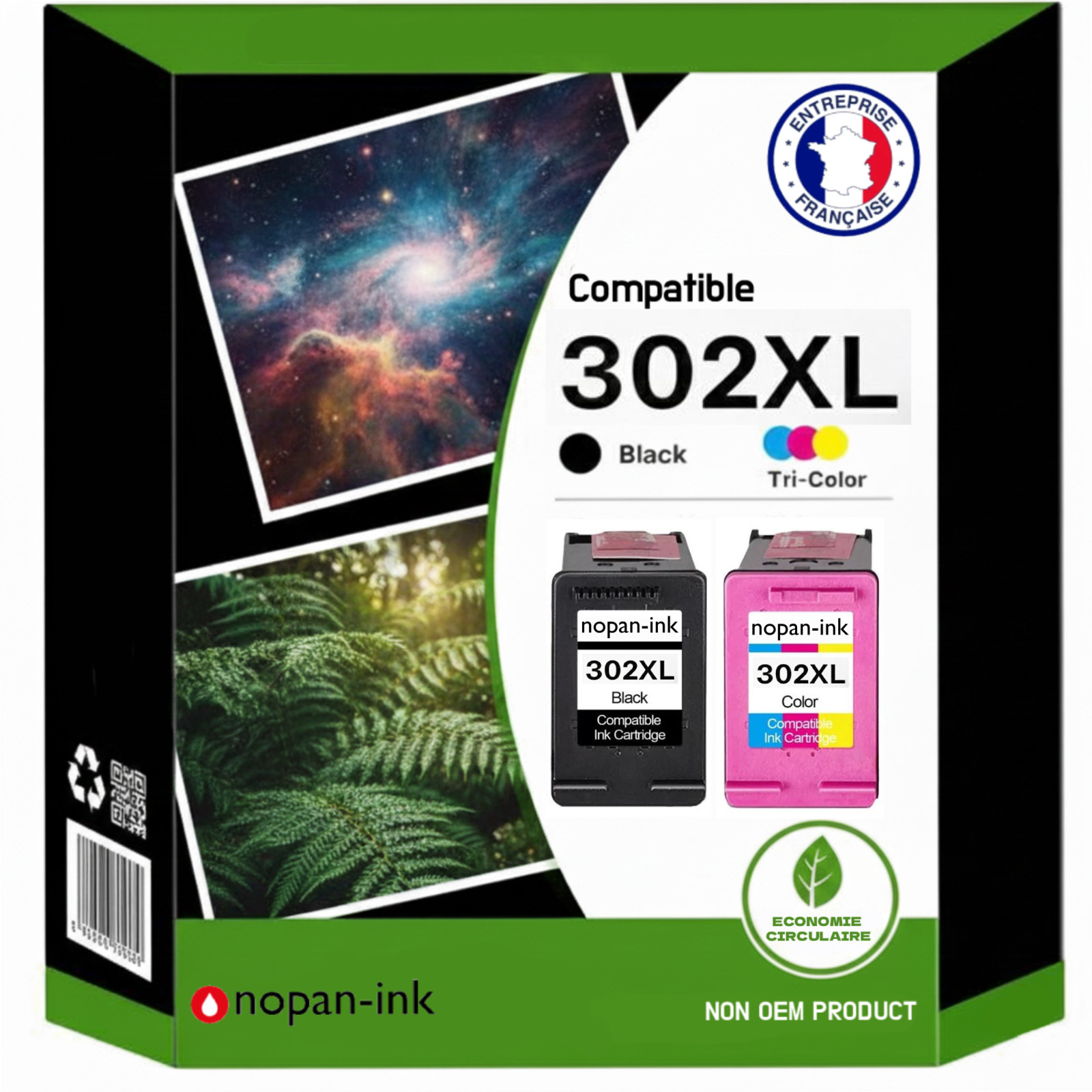 Cartouches HP 302XL Noir et Couleur idéales pour le télétravail et l'impression à la maison