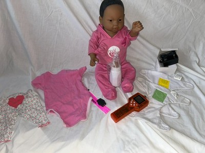 NICE RealCare 2 + Set Mexican Girl Hispanic Baby +Programmer + Accessories WORKS