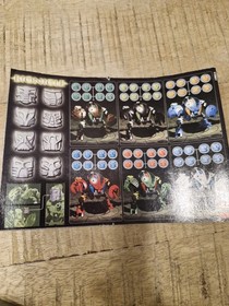 LEGO Bionicle 8546 Lehvak Bohrok With Canister And Instructions Bohrok Villains