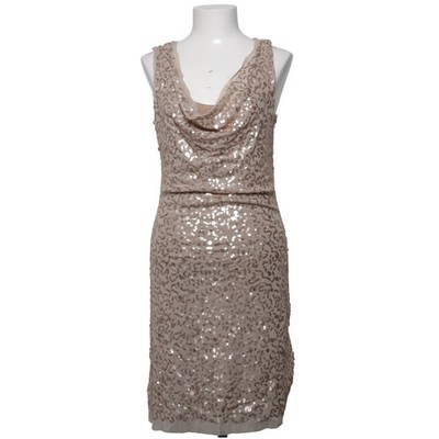 Max Studio, Cocktailkleid, Größe: M, Beige, Elasthan/Polyamid/Polyester #0jH