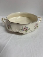 Vintage Homer Laughlin Casserole Dish w/o Lid Floral