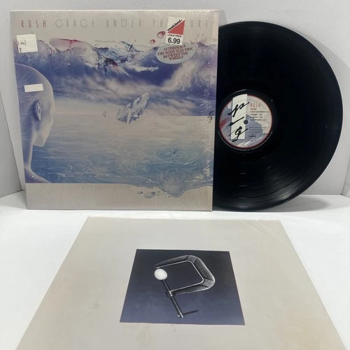 Rush- Grace Under Pressure LP Vinyl 1984 “SHRINK”PolyGram 818 476-1 M1  EX / EX