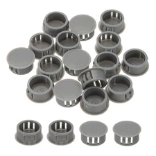 Plastic Hole Plugs, 99 Pcs 5/7"(18mm) Round Plastic Hole Caps, Gray