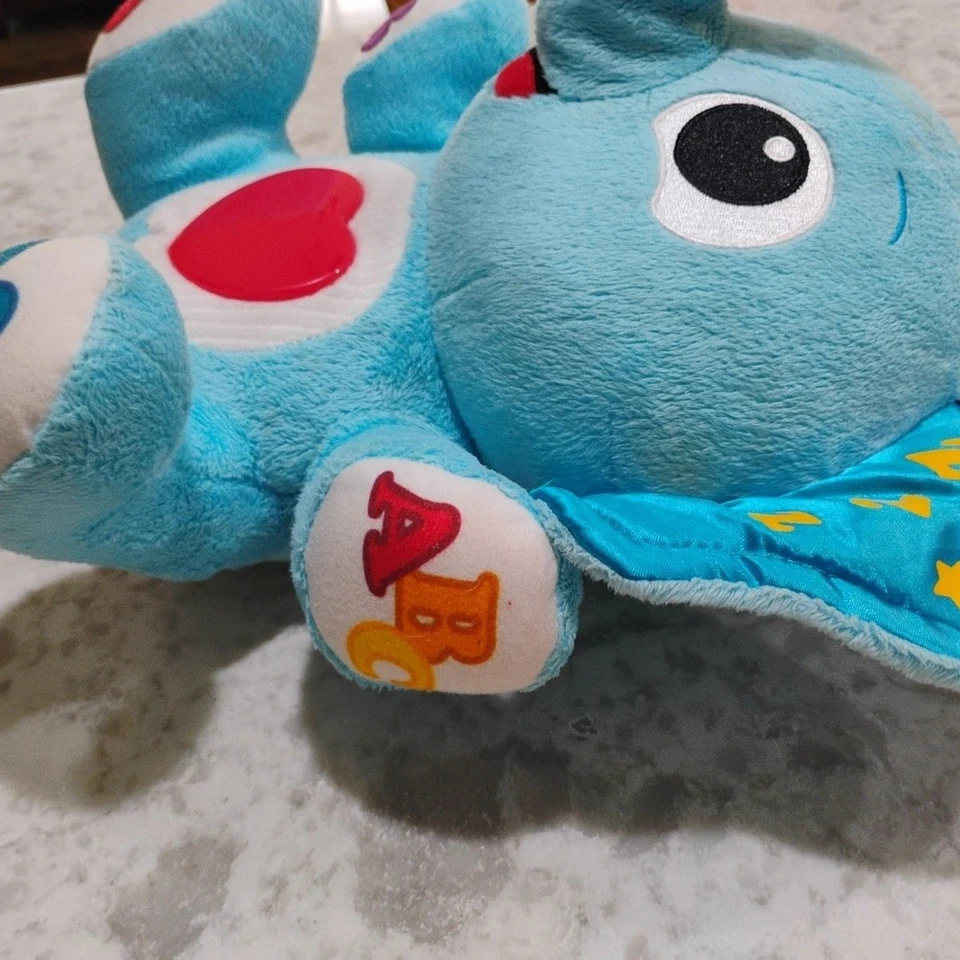 Peluche Little Tikes My Buddy TRIUMPHANT Interactivo Elefante Azul Modo Día/Noche. Foto 4 de 4