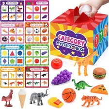 Montessori Sensory Toys for 2-6 Year Olds  58-Piece Learning  Multicolor