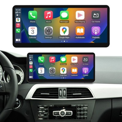 12.3'' Wireless Autoradio ultradünn Touch screen für Benz C-Klasse W204 2011-2012