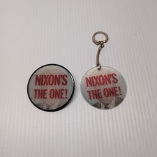 Lot Of 2 1968 Richard Nixon Campaign Buttons
