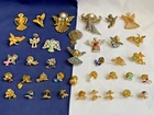 Vtg Angel Pin Lot Nurse Caretaker Scatter Pins Faux Gemstones Costume Jewelry